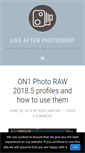 Mobile Screenshot of lifeafterphotoshop.com